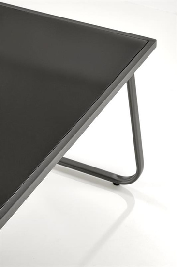 Zestaw ogrodowy CONOR w kolorze ciemny popiel / jasny popiel