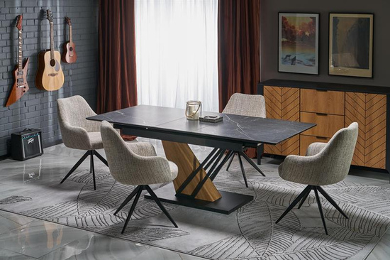 Krzesło z funkcją obracania K564 w beżowym kolorze