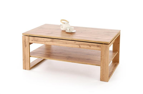 Ława z podnoszonym blatem BETTY w wybarwieniu dąb artisan
