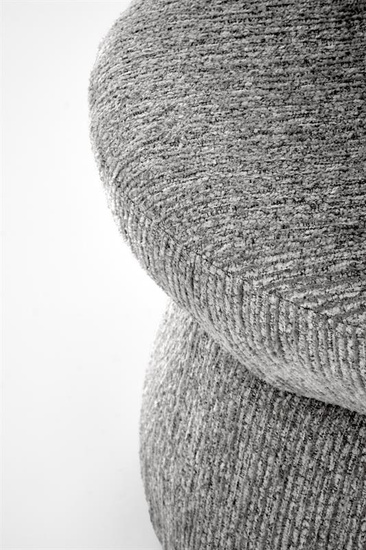 Krzesło z funkcją obrotu K581 w szarej tkaninie