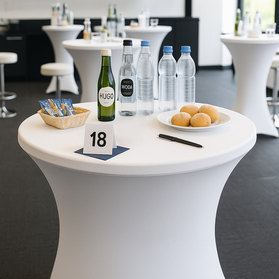 Pokrowiec 80 x 110 Na Stół Cateringowy Felix Biały