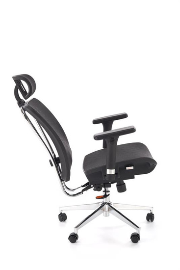 Fotel gabinetowy VIXEN w kolorze czarnym