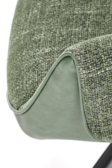 Krzesło z funkcją obrotu K579 w zielonym kolorze 