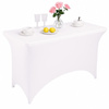Pokrowiec 180 x 76 Na Stół Bankiet Catering Ben Biały