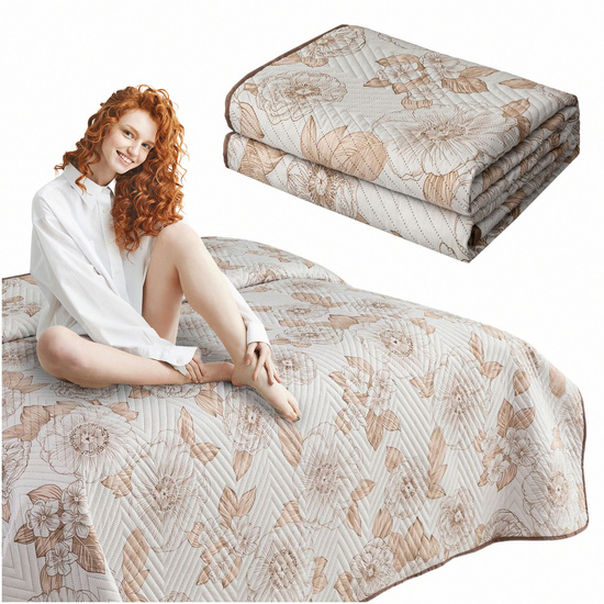Narzuta 220 x 240 Tłoczona Mikrofibra Meric 01