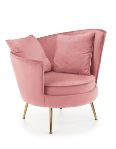 Stylowy fotel wypoczynkowy ALMOND różowy