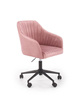 Elegancki i wygodny fotel młodzieżowy FRESCO w kolorze różowym