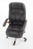 Ergonomiczny fotel biurowy CARLOS czarno-złoty