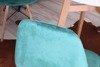 Nowoczesne krzesło z tkaniny welurowej BOARD II butelkowa zieleń